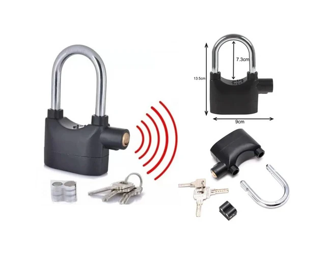 Candado De Seguridad Con Alarma MOTO