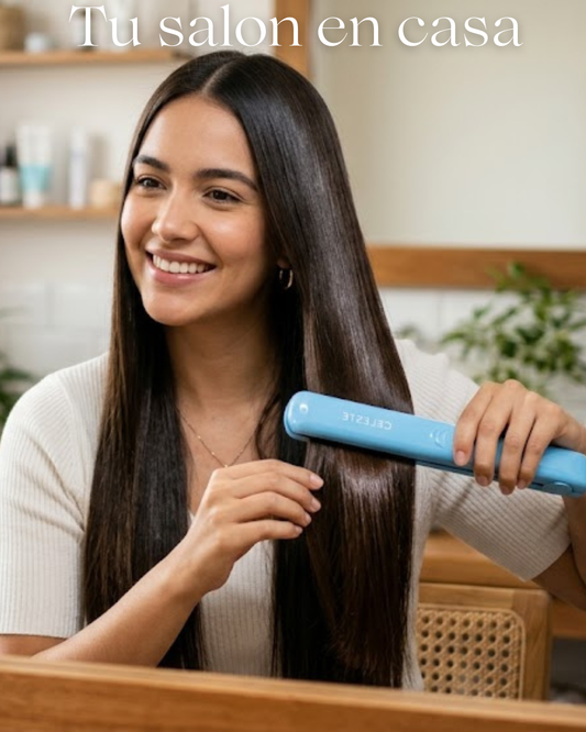 Combo Plancha Digital, Risador Y Peine Profesional
