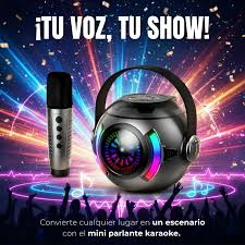 Mini Parlante Con Karaoke